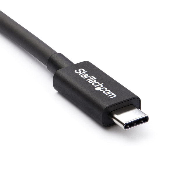 StarTech.com TBLT3MM2M Thunderbolt kabel 2 m 20 Gbit/sek. Sort