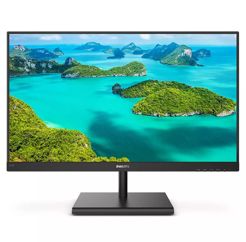 Philips E Line 245E1S/00 computerskærm 60,5 cm (23.8") 2560 x 1440 pixel 2K Ultra HD LCD Sort