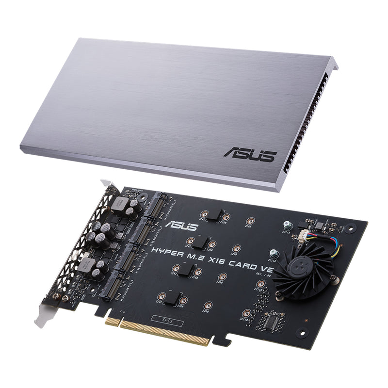 ASUS HYPER M.2 X16 CARD V2 interface-kort/adapter Intern