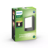 Philips myGarden 164609316 Udendørs vægbelysning Ikke-udskiftelig pære(r) LED E