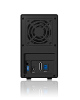 ICY BOX IB-RD3620SU3 disk array 0 TB Desktop Sort