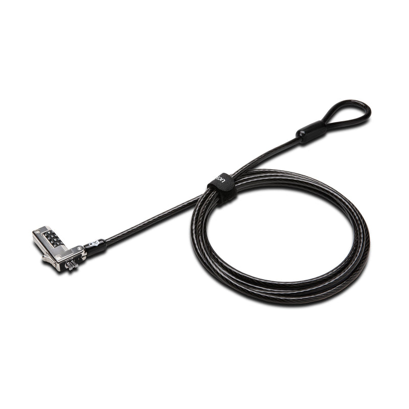 Kensington Slim NanoSaver kabellås Sort 1,8 m
