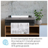 HP Designjet Studio Steel 24-in Printer storformat printer Wi-Fi Termisk inkjet Farve 2400 x 1200 dpi 610 x 1897 mm Ethernet LAN