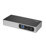 StarTech.com HB30C5A2CSC interface hub USB 3.2 Gen 1 (3.1 Gen 1) Type-B 5000 Mbit/s Sort, Sølv