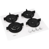 Whirlpool AKT 625/WH Sort, Hvid Indbygget 60 cm Gaskomfur 4 zone(s)