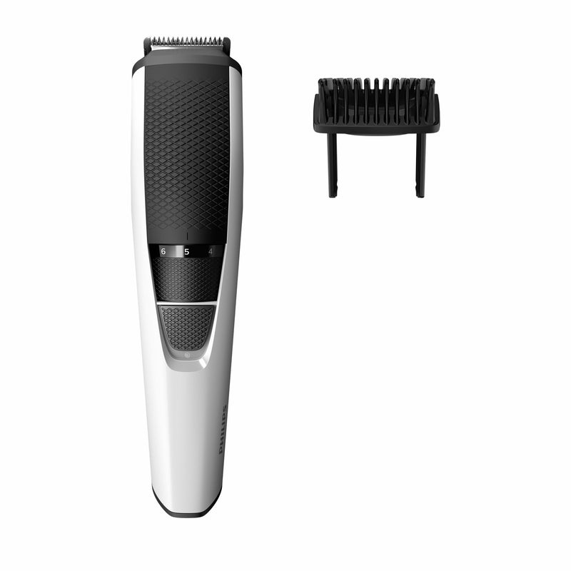 Philips 3000 series BT3206/14 skæg trimmer Batteri 10 1 cm Sort, Sølv