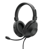 Trust HS-250 Headset Ledningsført Opkald/musik Sort