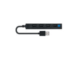 Conceptronic HUBBIES05B interface hub USB 2.0 480 Mbit/s Sort
