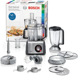 Bosch MC812M865 foodprocessor 1250 W 3,9 L Sort, Rustfrit stål