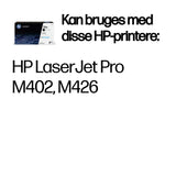 HP 26A Black Original LaserJet Toner Cartridge tonerpatron 1 stk