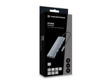 Conceptronic DONN06G Ledningsført USB 3.2 Gen 1 (3.1 Gen 1) Type-C Grå