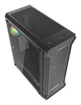 GENESIS Irid 505 ARGB Midi Tower Sort, Transparent