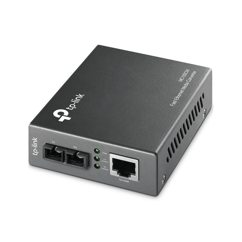 TP-Link MC100CM netværksomformer til medie 1000 Mbit/s 1310 nm Sort
