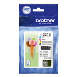Brother LC3213VAL blækpatron 4 stk Original Højt (XL) udbytte Sort, Blå, Magenta, Gul