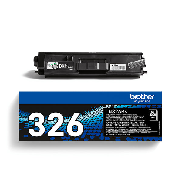 Brother TN-326BK tonerpatron 1 stk Original Sort