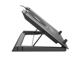 GENESIS Oxid 550 køling til laptop 43,9 cm (17.3") 2800 rpm Sort