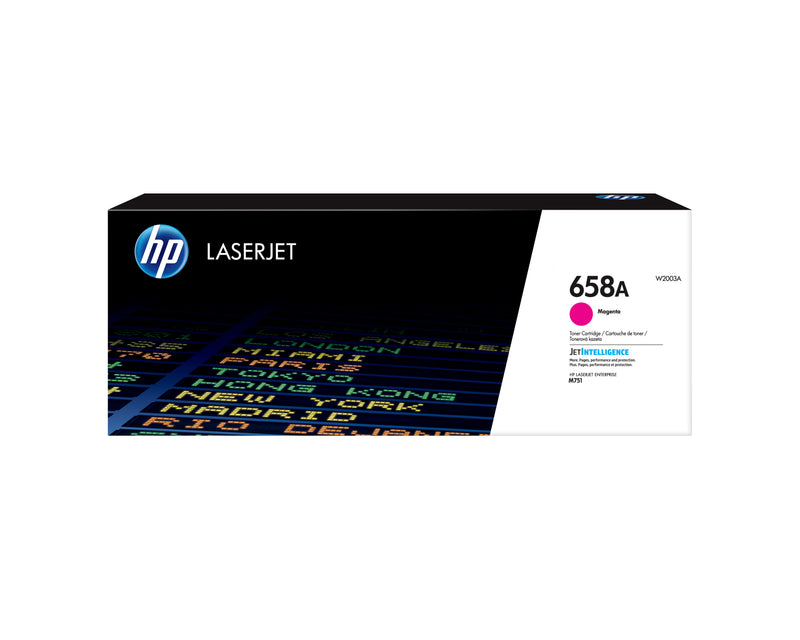 HP 658A Magenta Original LaserJet Toner Cartridge tonerpatron 1 stk