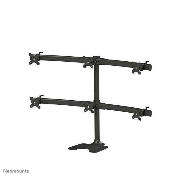 Neomounts FPMA-D700DD6 skærmbeslag og -stativer 68,6 cm (27") Skrivebord Sort