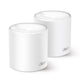 TP-Link Deco X60 Dual-band (2,4 GHz / 5 GHz) Wi-Fi 6 (802.11ax) Hvid 2 Intern