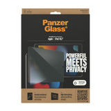 PanzerGlass ® Privacy Screen Protector iPad 10.2″ (2019, 2020-2021) Klar skærmbeskytter Apple 1 stk