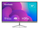 Viewsonic VX3276-4K-MHD-2 computerskærm 81,3 cm (32") 3840 x 2160 pixel 4K Ultra HD LCD Sort, Sølv