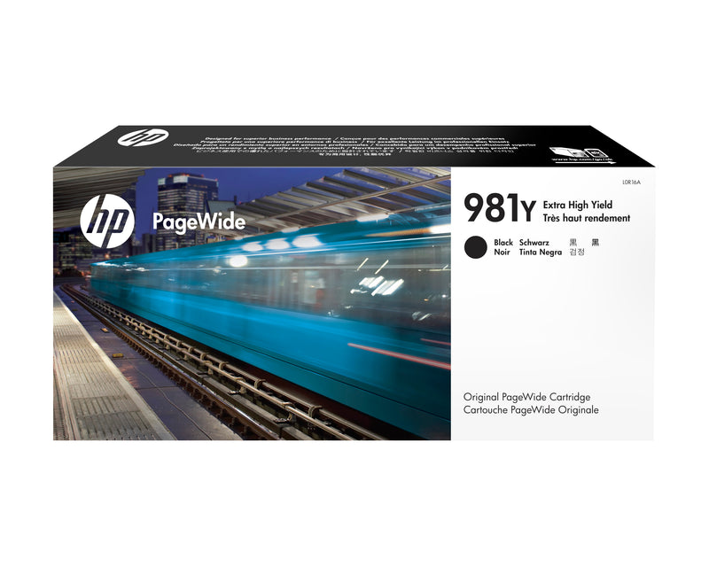HP 981Y Extra High Yield Black Original PageWide Cartridge blækpatron 1 stk Højt (XL) udbytte