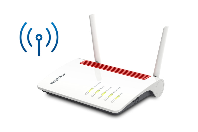 Box FRITZ! 6850 LTE trådløs router Gigabit Ethernet Dual-band (2,4 GHz / 5 GHz) 4G Hvid