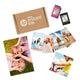 HP Advanced Glossy Photo Paper-100 sht/10 x 15 cm borderless Sort, Blå, Hvid Glans