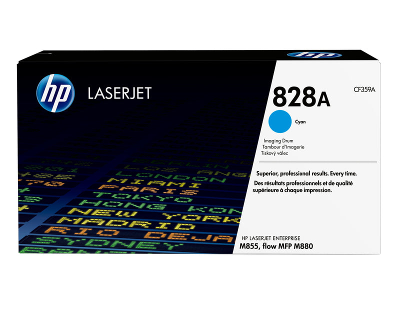 HP 828A Cyan LaserJet Image Drum tonerpatron 1 stk Blå