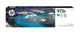 HP 973X High Yield Cyan Original PageWide Cartridge blækpatron 1 stk Højt (XL) udbytte Blå