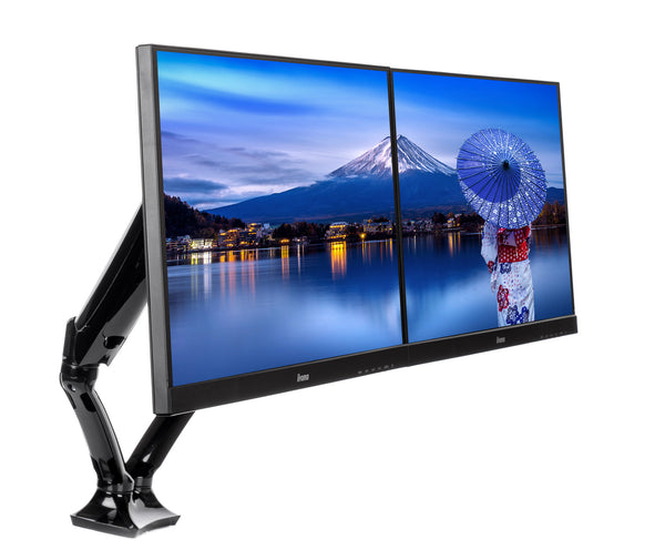 iiyama DS3002C-B1 skærmbeslag og -stativer 68,6 cm (27") Skrivebord Sort