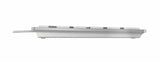 CHERRY KC 6000 SLIM FOR MAC tastatur Kontor USB QWERTZ Tysk Sølv