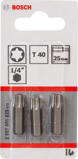Bosch 2 607 001 625 skruetrækker bit 3 stk