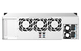 QNAP TS-1673AU-RP-16G NAS & lagringsserver Stativ (3U) Ryzen Embedded V1500B 16 GB DDR4 0 TB QNAP QTS Sort, Grå