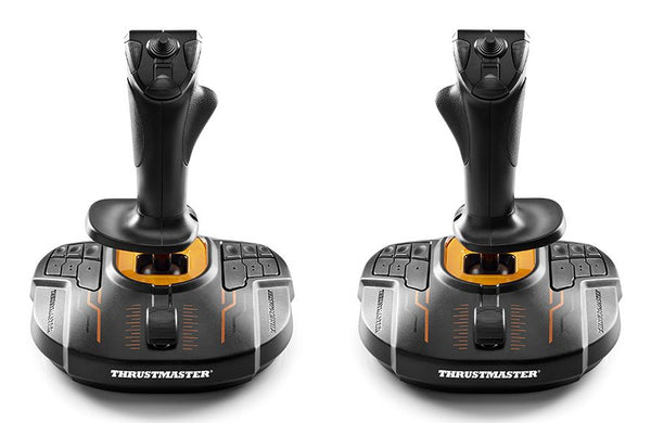 Thrustmaster T.16000M FCS SPACE SIM DUO Sort, Orange USB Joystick Analog/digital PC