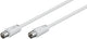 Microconnect COAX015W koaxial kabel 1,5 m Koaksial Hvid