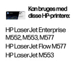 HP 508X High Yield Black Original LaserJet Toner Cartridge tonerpatron 1 stk