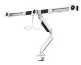 Neomounts NM-D775DX3WHITE skærmbeslag og -stativer 68,6 cm (27") Skrivebord Hvid