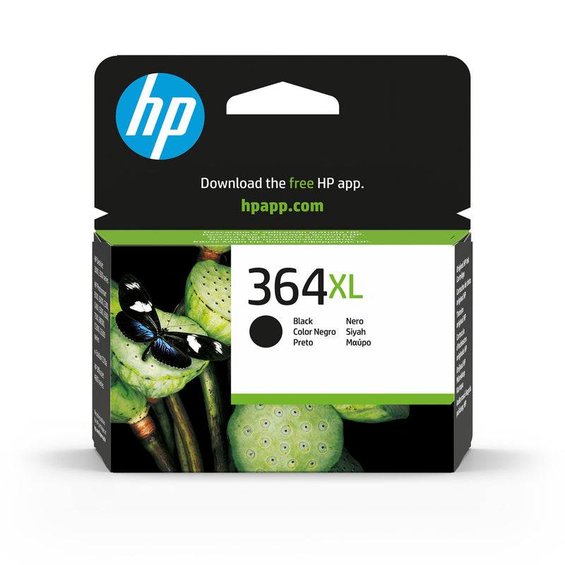 HP 364XL High Yield Black Original Ink Cartridge blækpatron 1 stk Højt (XL) udbytte