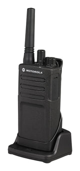 Motorola XT420 to-vejs radio 16 kanaler 446.00625 - 446.19375 MHz Sort