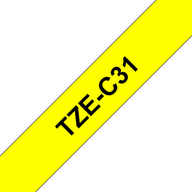 Brother TZE-C31 etiketbånd TZ