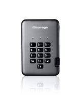 iStorage diskAshur PRO2 ekstern harddisk 4 TB 5400 rpm 2.5" USB Type-A 3.2 Gen 1 (3.1 Gen 1) Sort