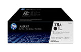 HP 78A 2-pack Black Original LaserJet Toner Cartridges tonerpatron 2 stk