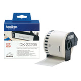 Brother DK-22205 etiketbånd Sort på hvid