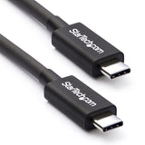 StarTech.com TBLT3MM2M Thunderbolt kabel 2 m 20 Gbit/sek. Sort