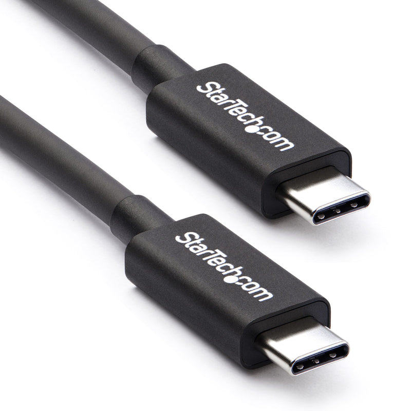 StarTech.com TBLT34MM50CM Thunderbolt kabel 0,5 m 40 Gbit/sek. Sort