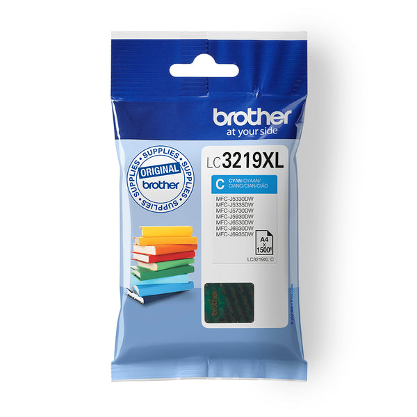 Brother LC3219XLC blækpatron 1 stk Original Højt (XL) udbytte Blå