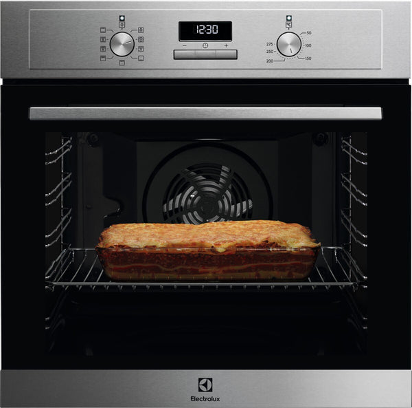 Electrolux EOF3H40X 2790 W Sort, Rustfrit stål
