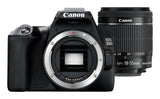 Canon EOS 250D+EF-S 18-55mm SLR kamerasæt 24,1 MP CMOS 6000 x 4000 pixel Sort
