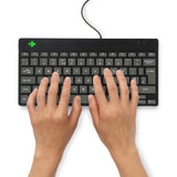 R-Go Tools RGOCOUKWDBL tastatur USB UK engelsk Sort